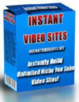 Product picture Instant Video Sites Builder Lite